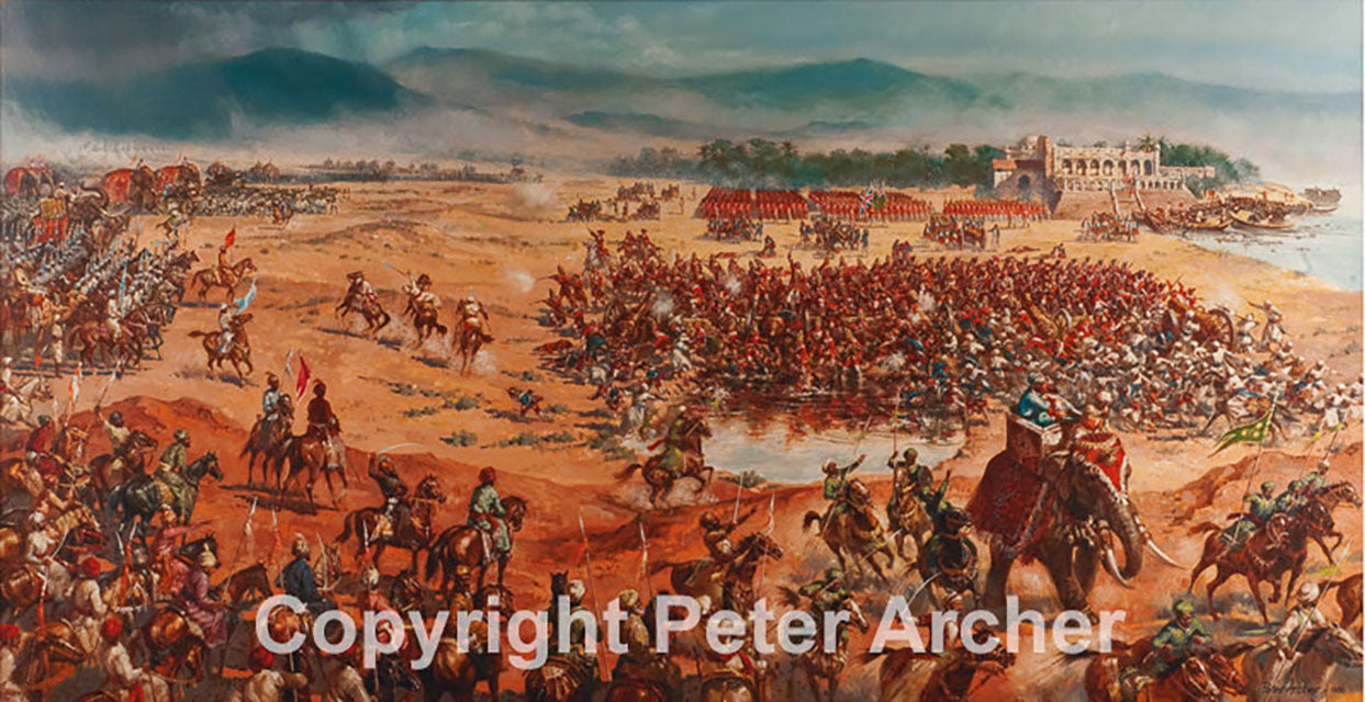 Peter Battle Battle of Plassey – Peter Archer Art