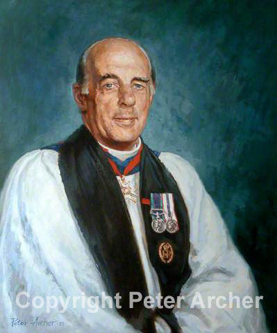 The Venerable William Francis Johnston, CB, QHC, MA, Chaplain General 1980-1987